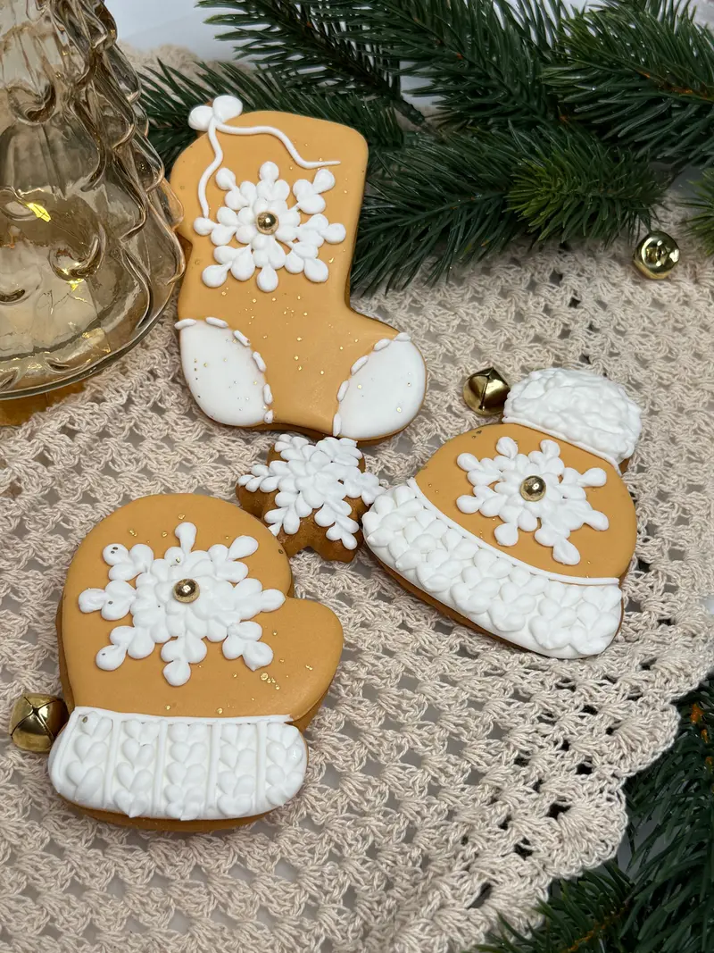 Christmas-Set aus 10 Cookies
