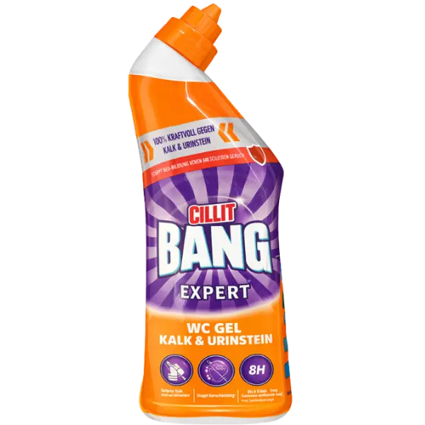 Cillit Bang WC Power Gel - Limescale & Urine Stain - 750 ml
