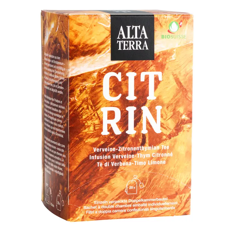 Citrin Bio Tee Verveine-Zitronenthymian