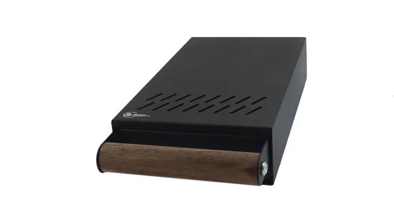 CKDC Ausklopf Schublade ProCub 2 - Schwarz / Walnuss (14x24x5.5)