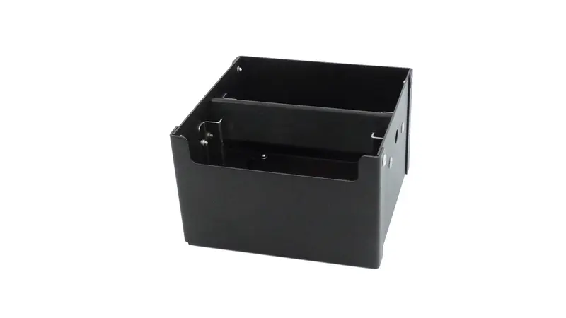 CKDC Ausklopfschale "Puck Box" - Schwarz Matt