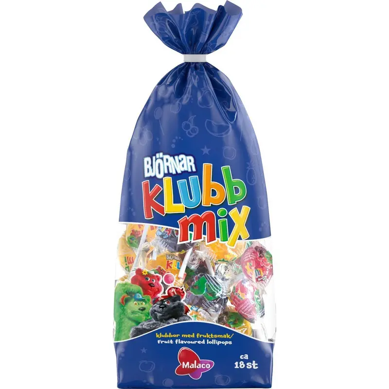 Cloetta Björnar Klubbmix - Klubbmix Gummy Bears - 200g