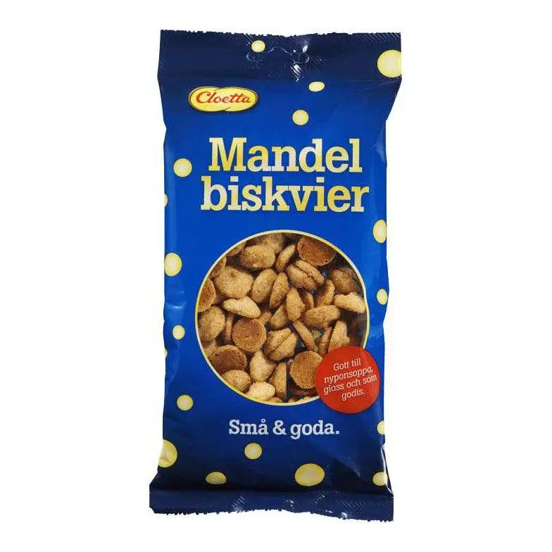 Cloetta Mandelbiskvier - Almond Biscuits 150g