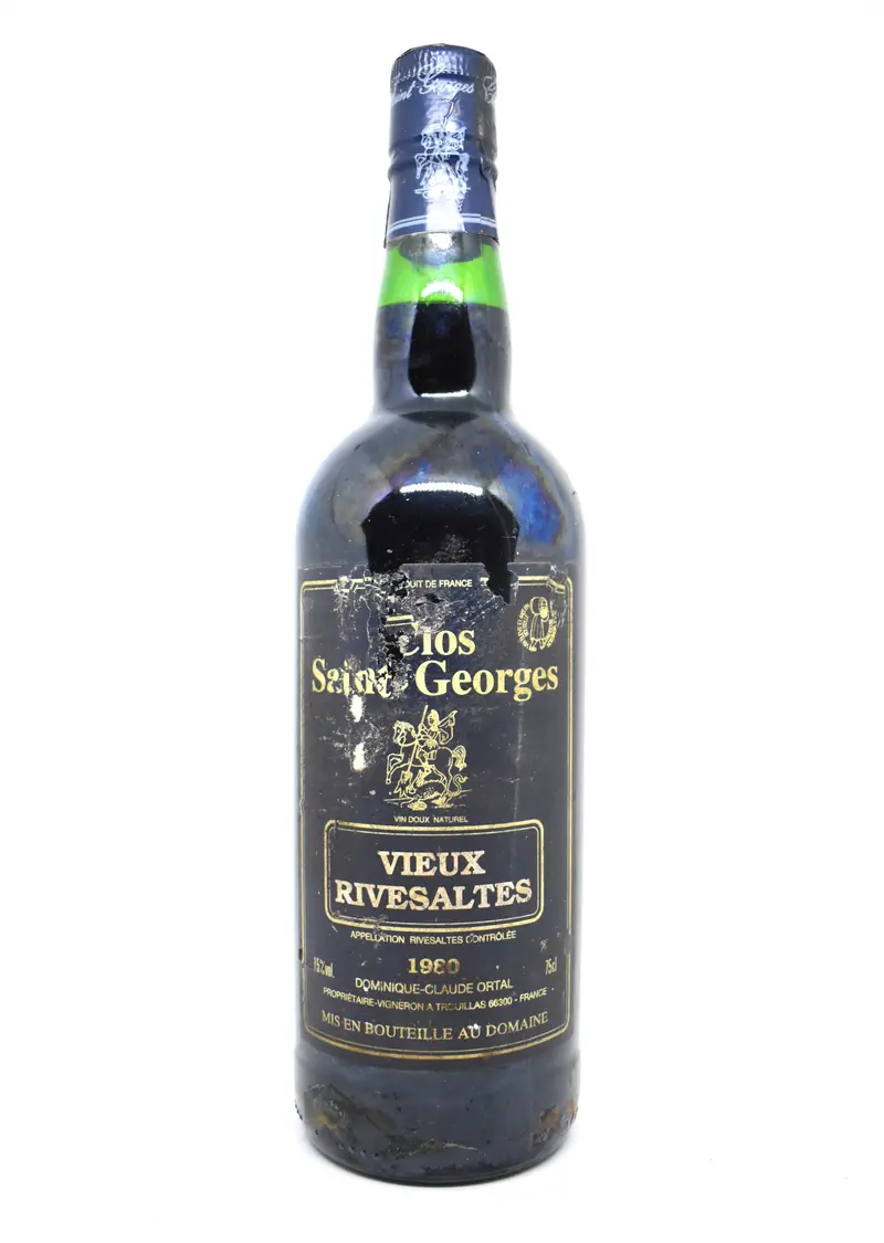 Clos Saint Georges - Vieux Rivesaltes 1980 - Dominique-Claude Ortal