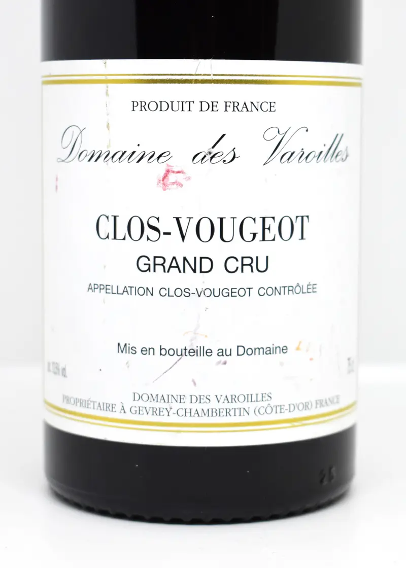 Clos-Vougeot Grand Cru 2001 - Domaine des Varoilles