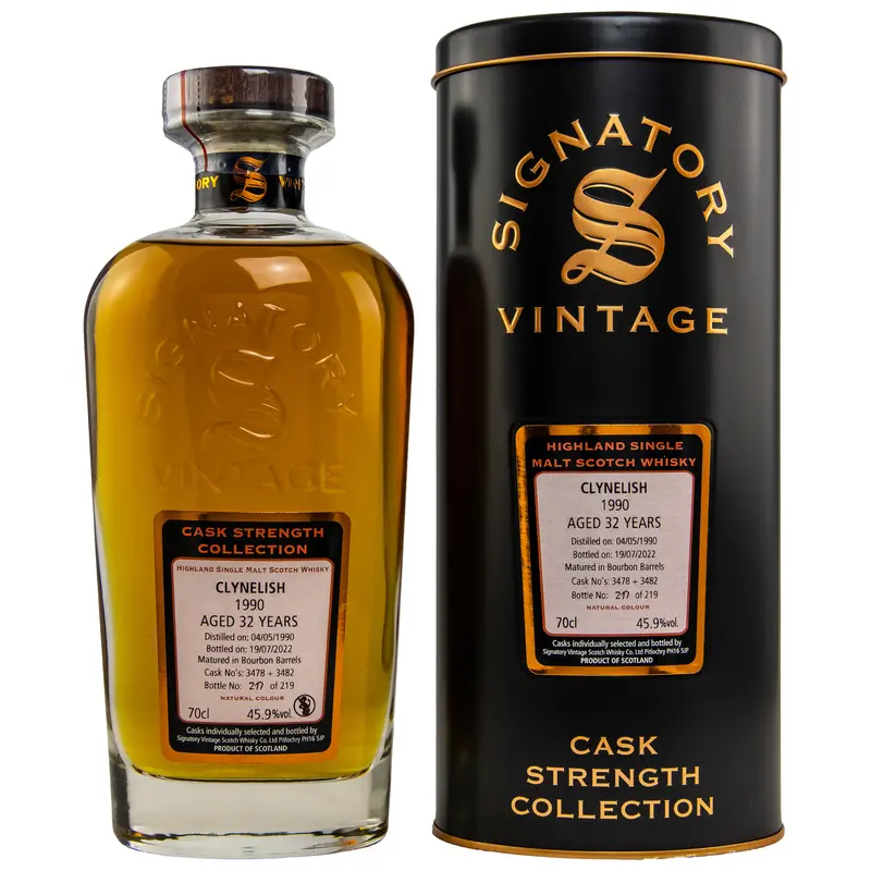 Clynelish 1990/2022 Sig CS #3478 + 3482
