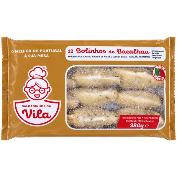 Codfish Cake Bolinhos - 380 g