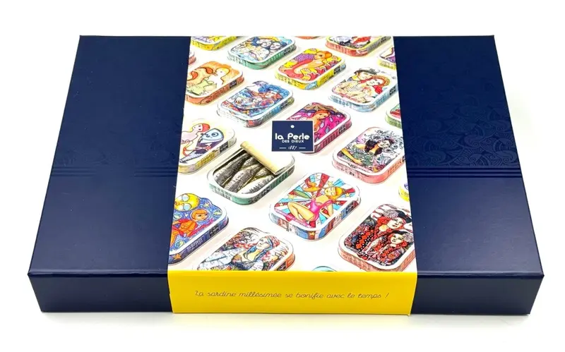 Coffret collection sardines millésimées 2016 à 2019