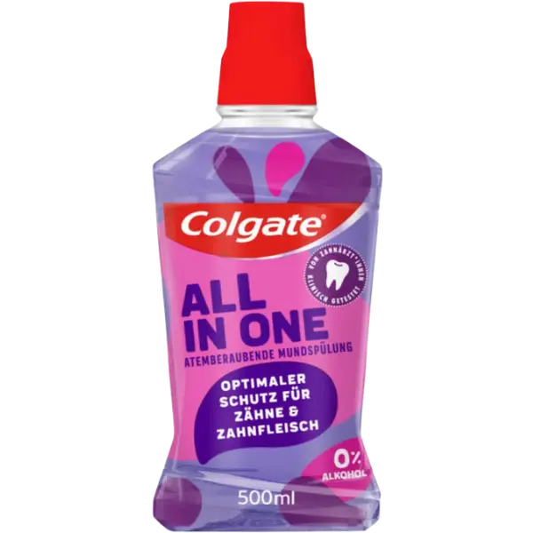 Colgate All In One Mouthwash – 500 ml X 2
