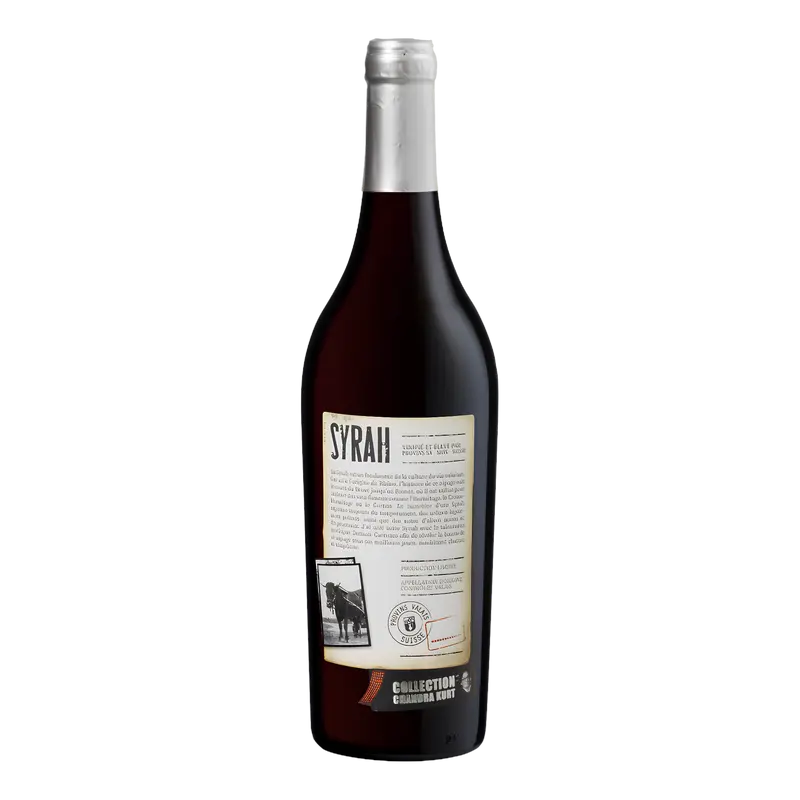 Collection Chandra Kurt Syrah AOC Valais Provins