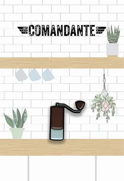 Comandante Enamel Pin
