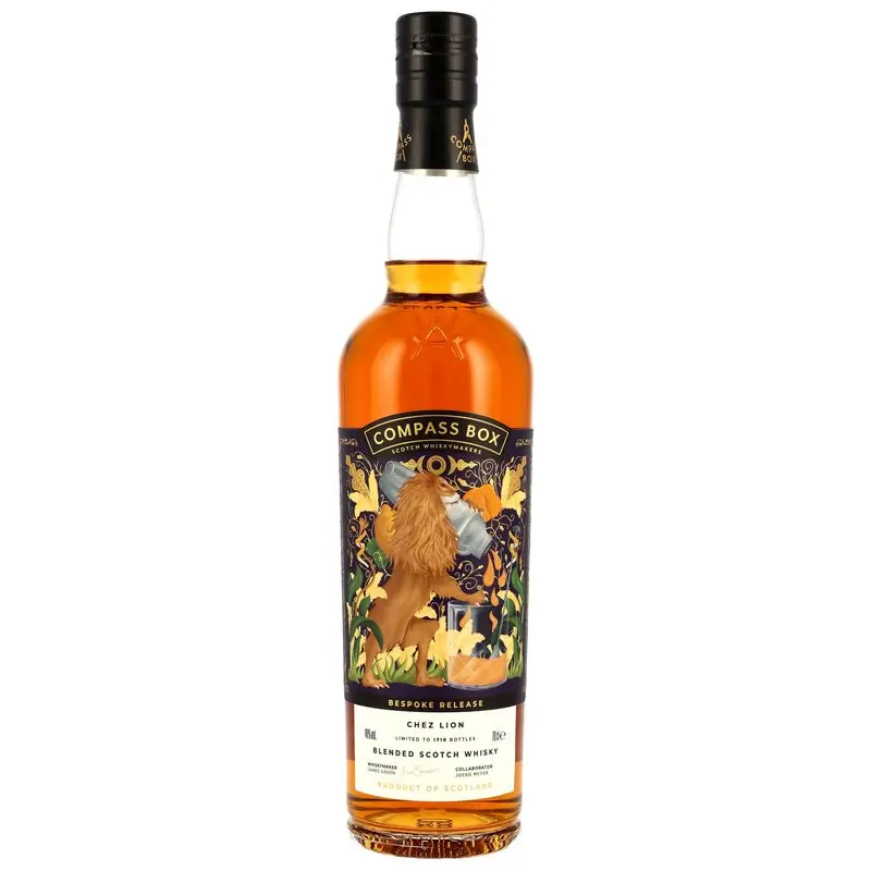 Compass Box Chez Lion Bespoke Release Blended Malt