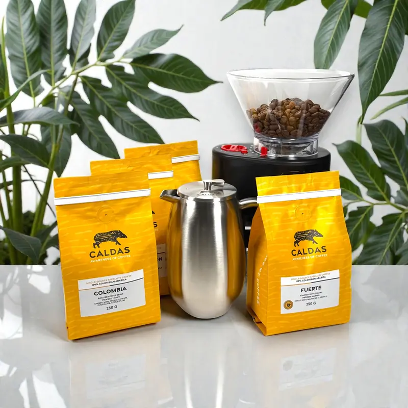 Complete Brew Set – Frisch gemahlener Spezialitätenkaffee mit Bodum