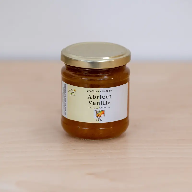 Confiture abricot vanille