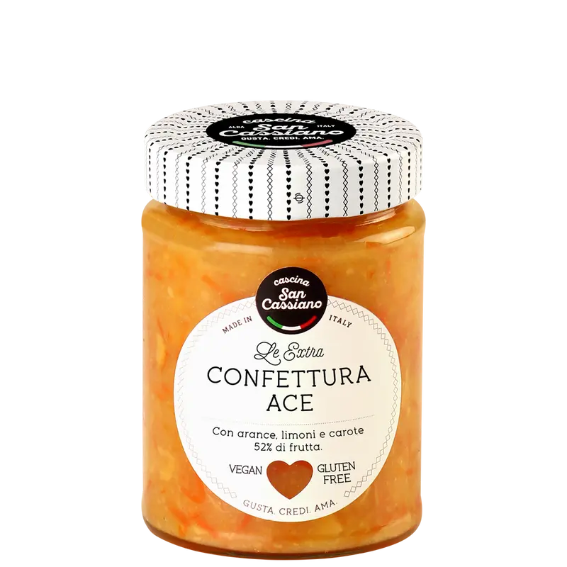 Confiture ACE (orange - carote - citron)