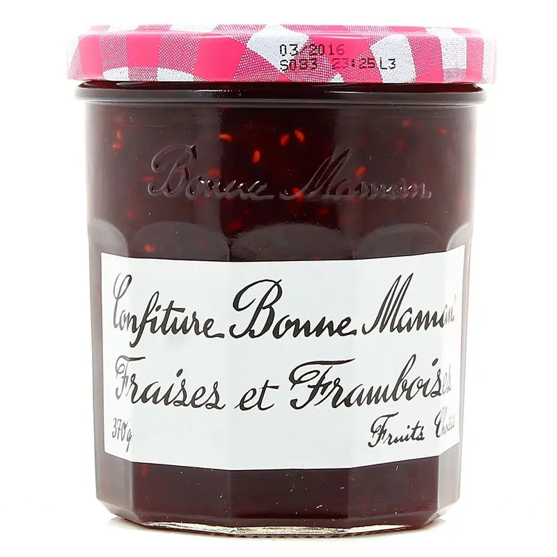 Confiture Bonne Maman Fraise & Framboise 335g