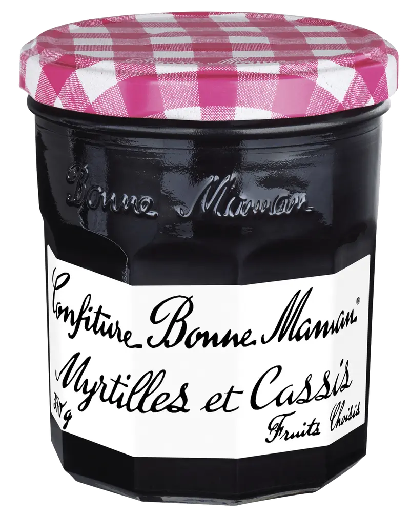 Confiture Bonne Maman Myrtilles & Cassis 370g