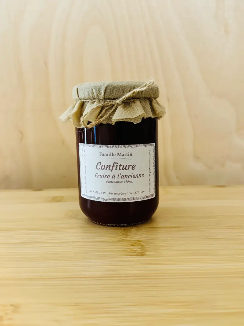 Confiture de fraises à l'ancienne