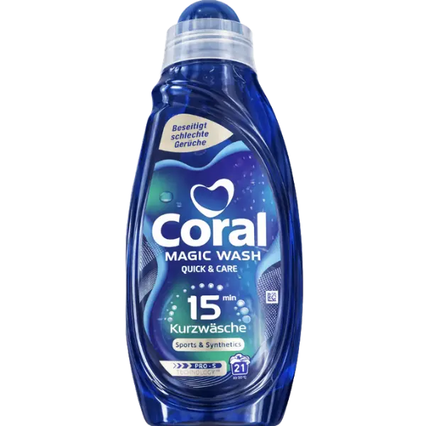 Coral Blue Magic Wash Quick & Care – 840 ml