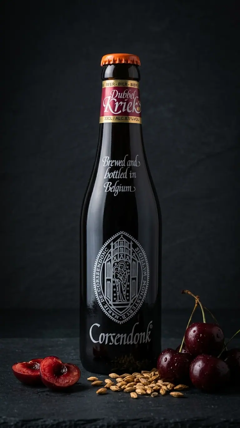 Corsendonk Dubbel Kriek 33cl – Belgisches Kirschbier 8,5 %
