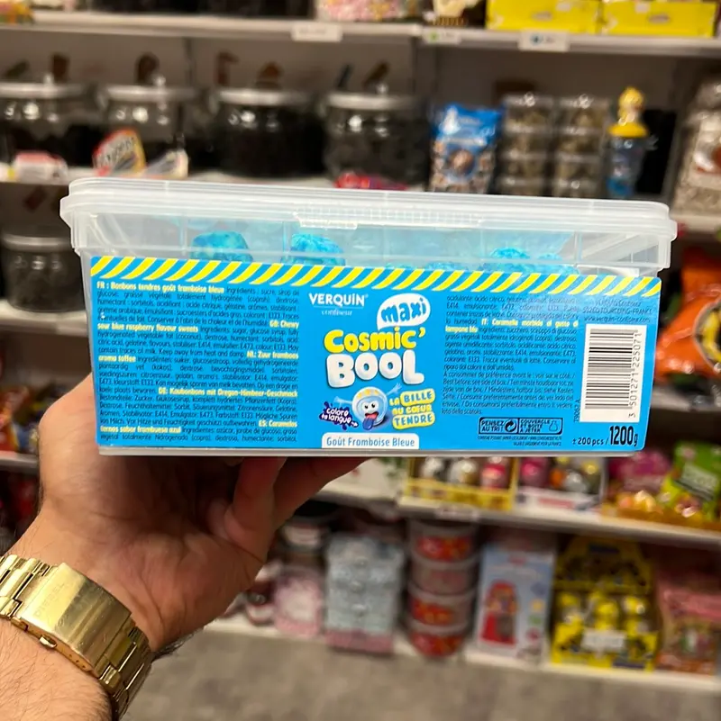 Cosmic Bool Bon Bons Himbeere blau 1kg