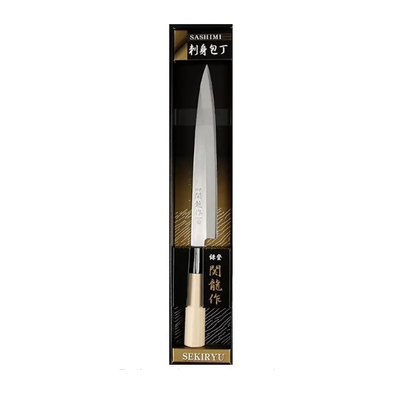 Couteau japonais à sashimi pour trancher le poisson cru – 210 mm – SEKIRYUSAKU