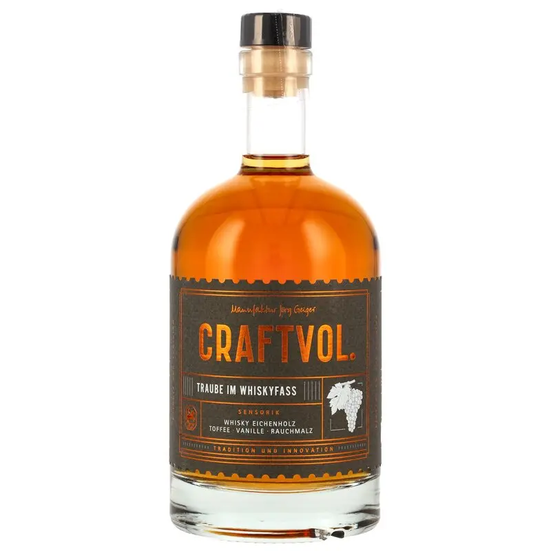 CRAFTVOL. Traube im Whiskyfass - Manufaktur Jörg Geiger