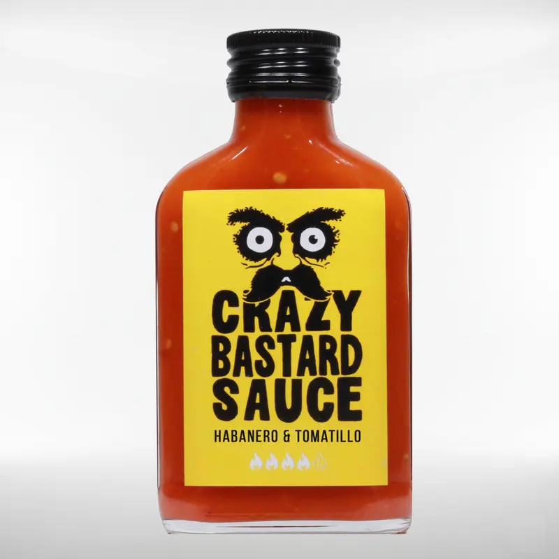 Crazy Bastard Habanero & Tomatillo Hot Sauce