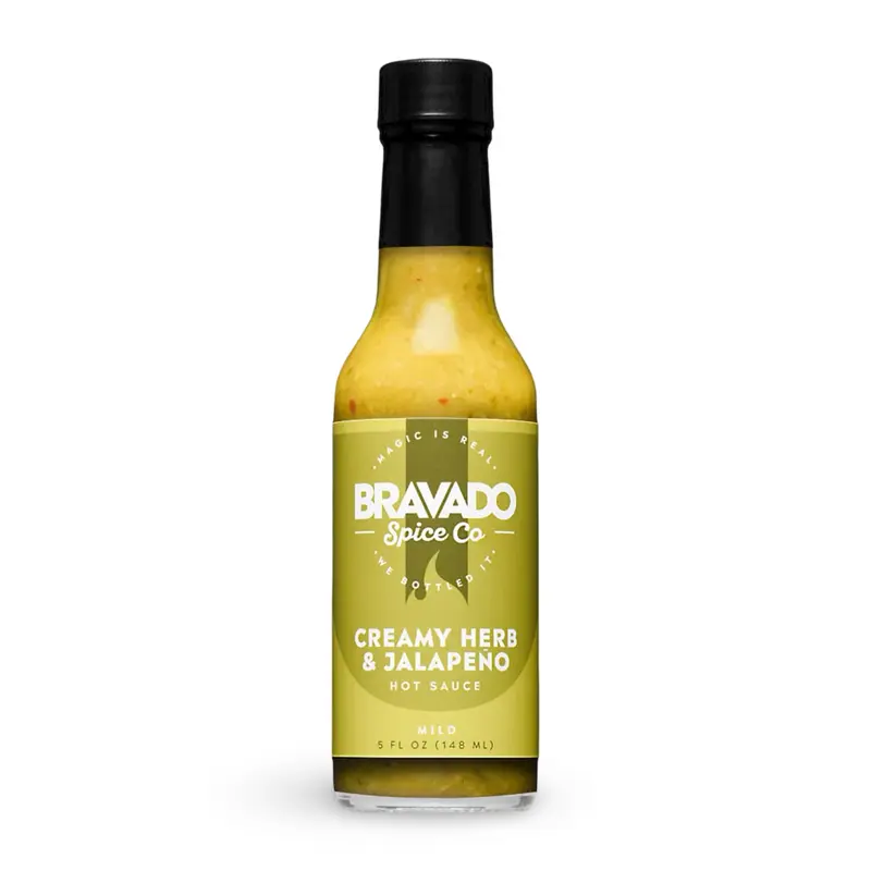 Creamy Herb & Jalapeño Hot Sauce – Bravado Spice Co. - 148ml
