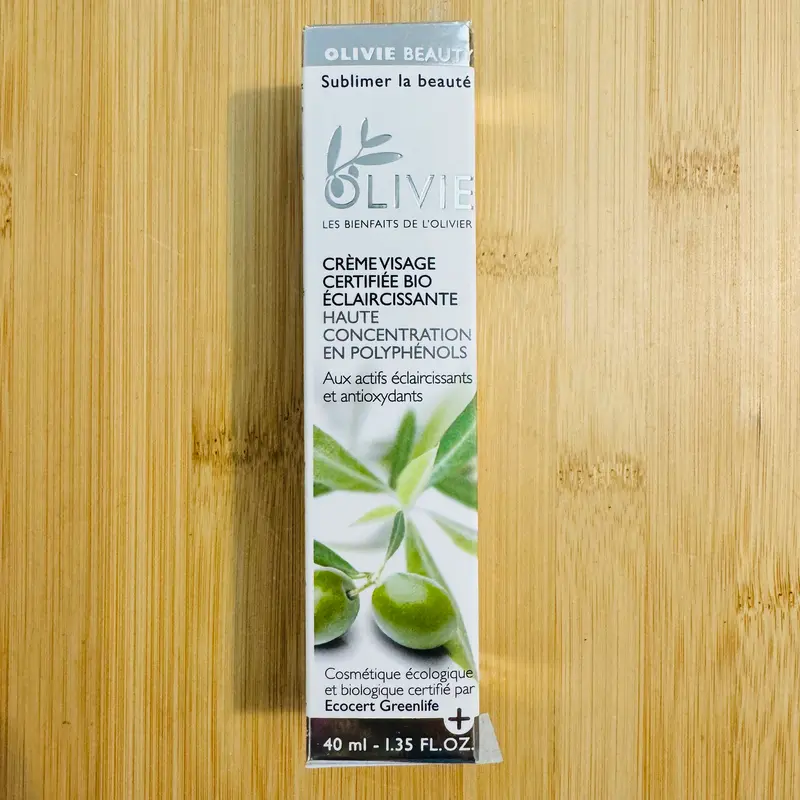 Crème BIO olive
