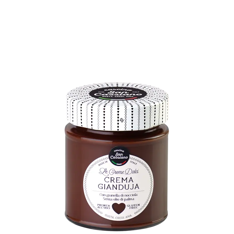 Crème de noisettes et cacao (Gianduja)