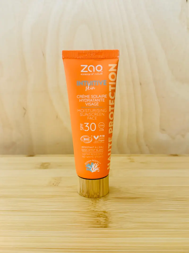 Crème solaire hydratante visage SPF 30 BIO