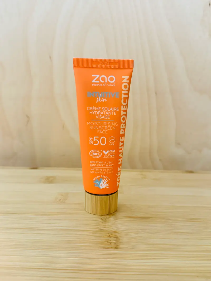 Crème solaire hydratante visage SPF 50 BIO