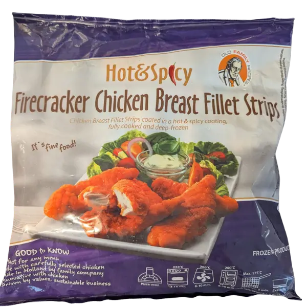 Crown Chicken Hot & Spicy Mini Fillet - 1 Kg