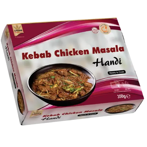 Crown Kebab Masala Chicken Handi – 375 g