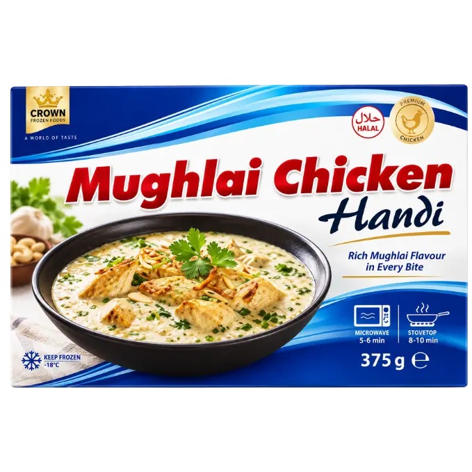 Crown Mughlai Handi Chicken – 375 g