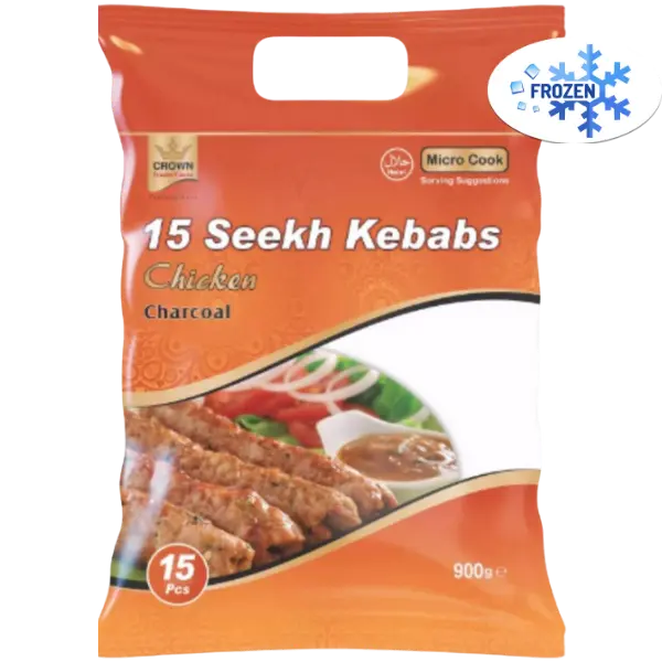 Crown Seekh Kebab Chicken - 900 g