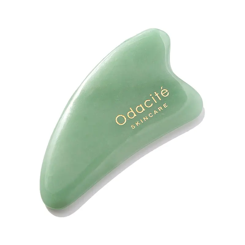Crystal Contour Gua Sha Aventurine Verte
