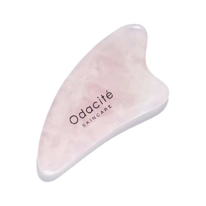 Crystal Contour Gua Sha Quartz Rose