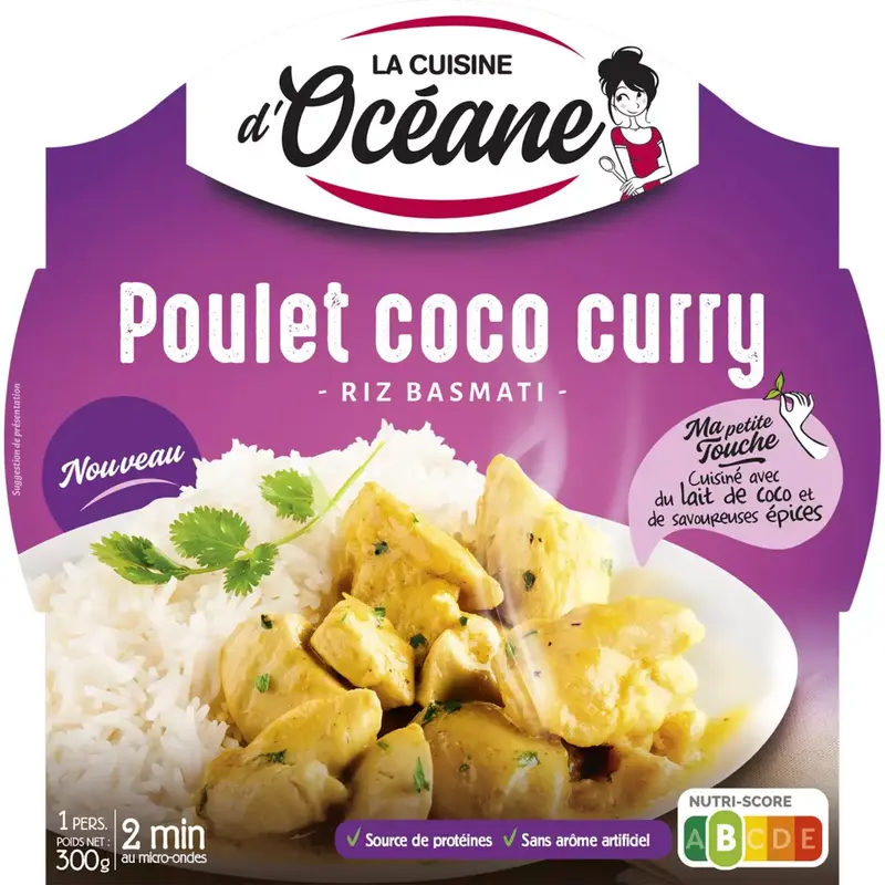 Cuisine d'Oceane Poulet Coco Curry
