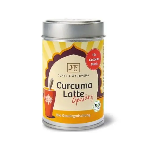 Curcuma Latte Gewürz, Bio, 80g