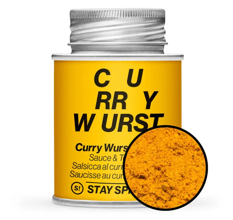 Curry Wurst Gewürzmischung - scharf