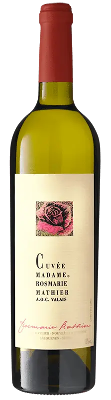 Cuvée Madame Rosmarie Mathier weiss AOC VS, Die weisse Grande Dame