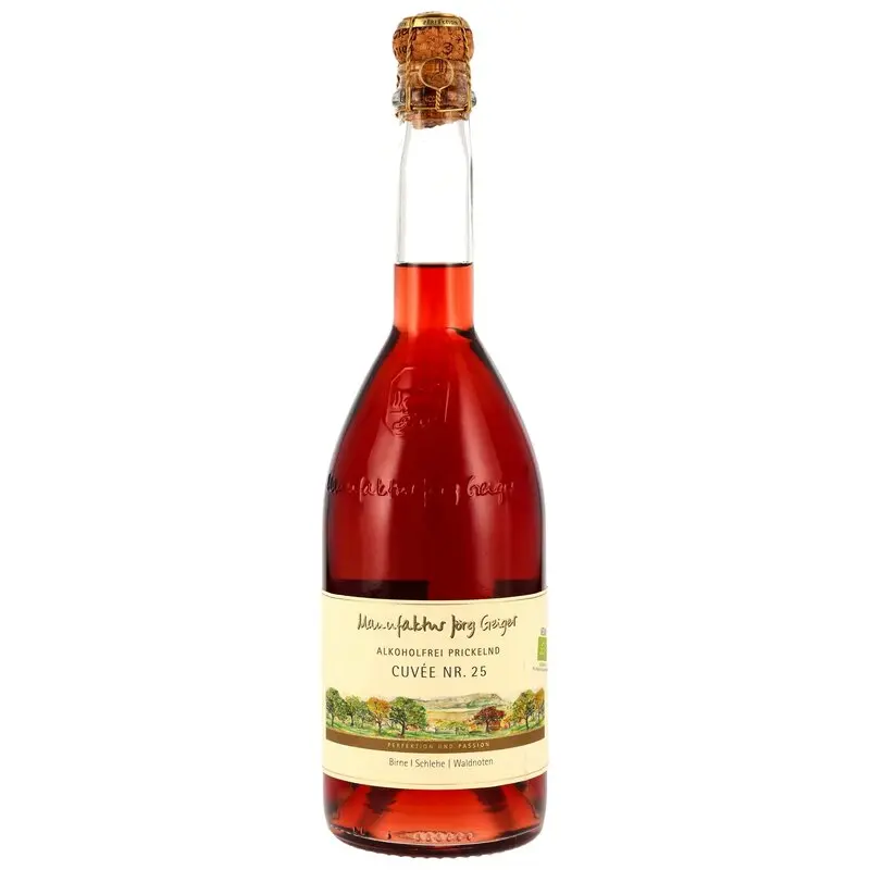 Cuvee Nr. 25 Alkoholfrei (BIO) - MHD Artikel - Manufaktur Jörg Geiger