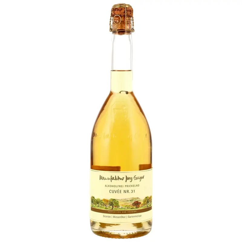 Cuvee Nr. 31 Alkoholfrei - MHD Artikel - Manufaktur Jörg Geiger