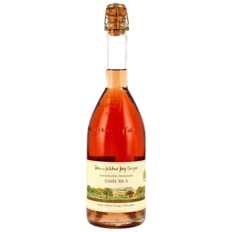 Cuvee Nr. 9 Alkoholfrei (BIO) - MHD Artikel - Manufaktur Jörg Geiger