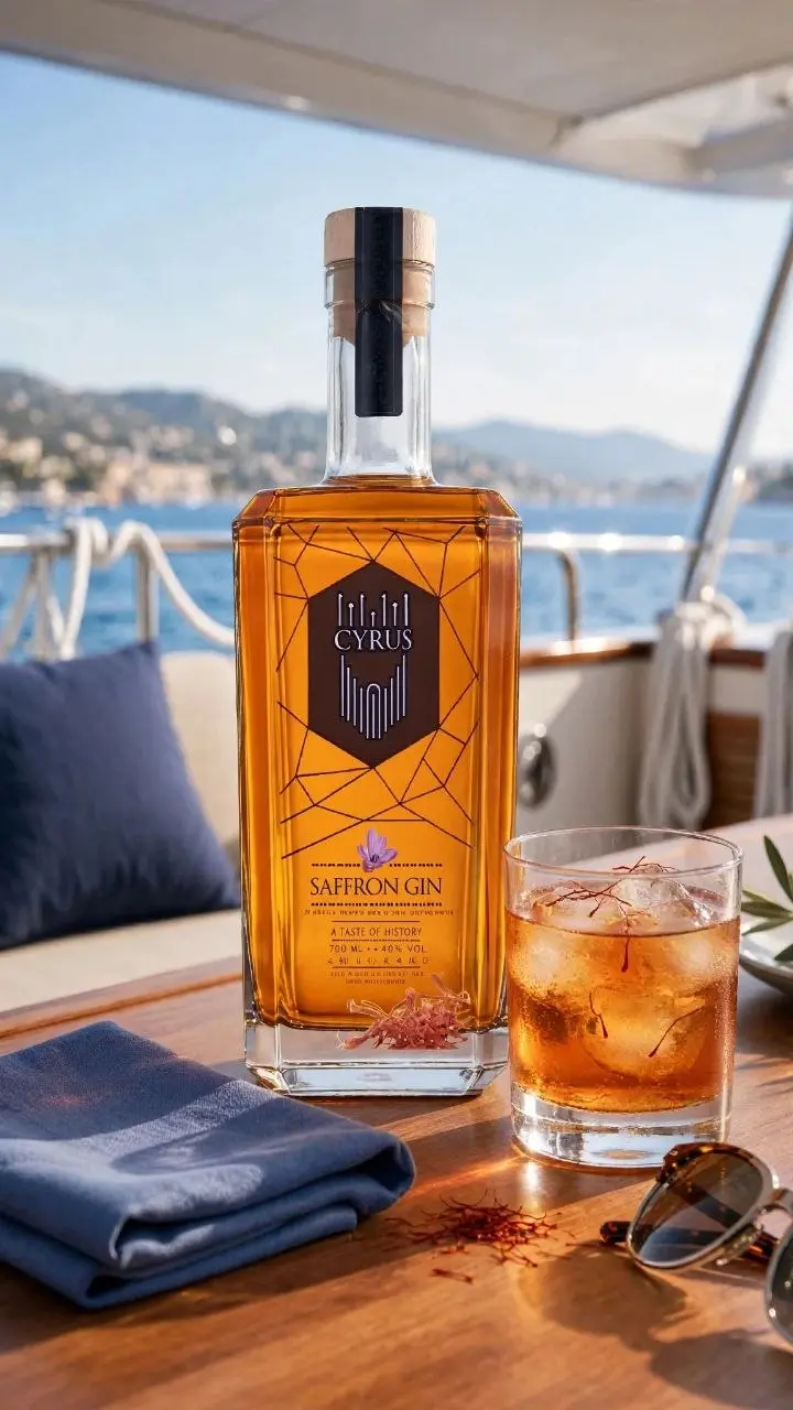 Cyrus Saffron Gin kaufen Schweiz – Safran-Gin 700ml 40% Vol. | TheCrafts.ch