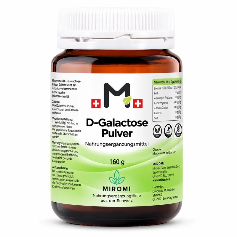 D-Galactose Pulver – 160 g