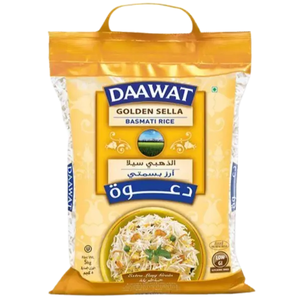 Daawat Golden Sella Basmati Rice – 5 kg