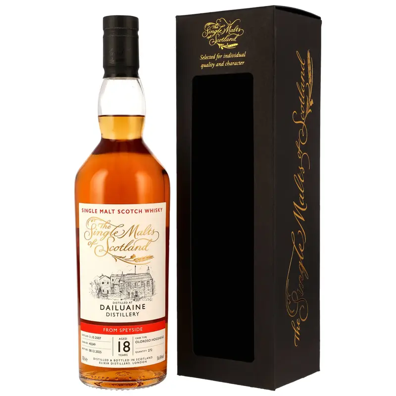 Dailuaine 2007/2025 - 18 y.o. - Oloroso Sherry Hogshead #402496 (SMoS)